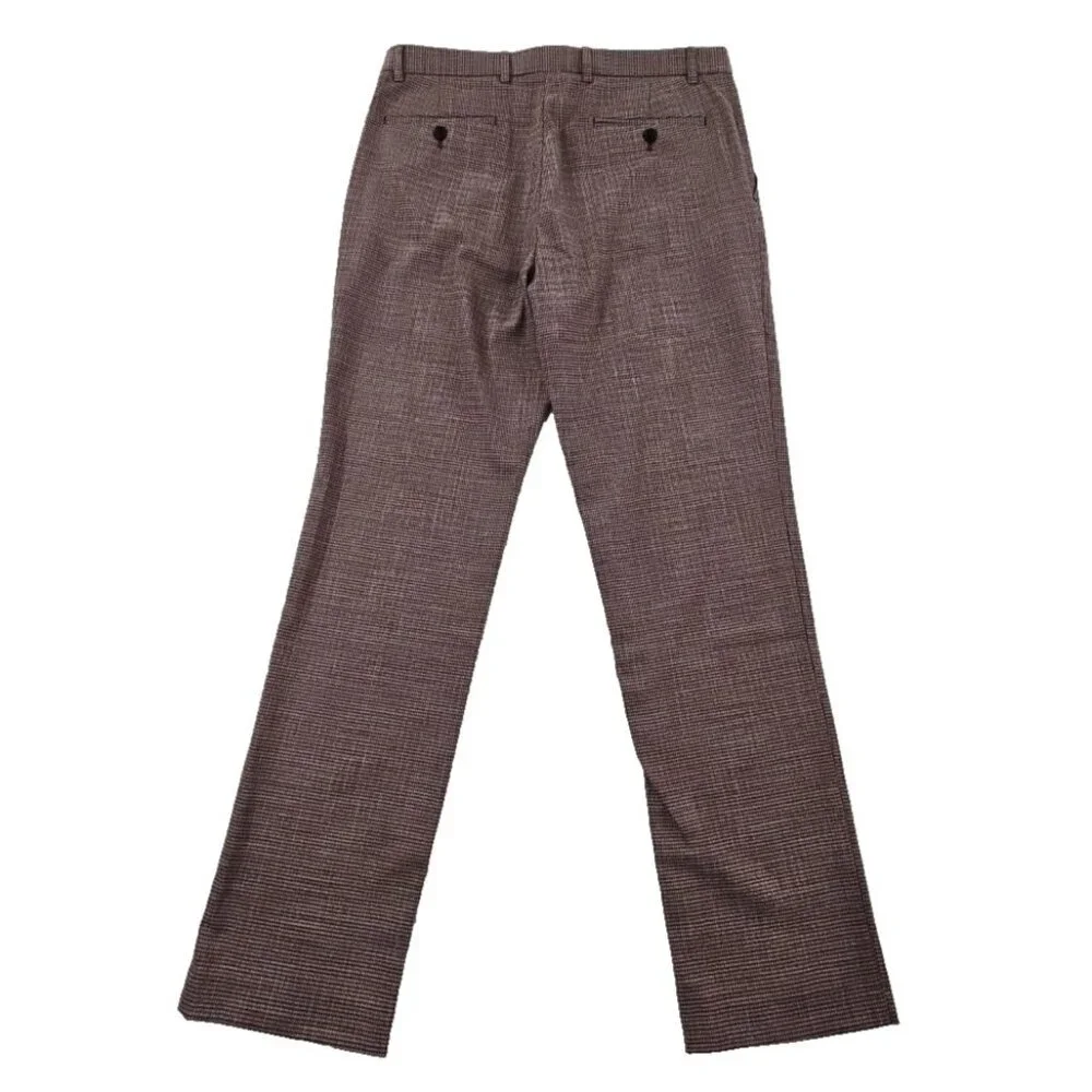 Tommy Hilfiger Performance Pants Men's 34x32 Red Black Houndstooth EUC‎ Luxury